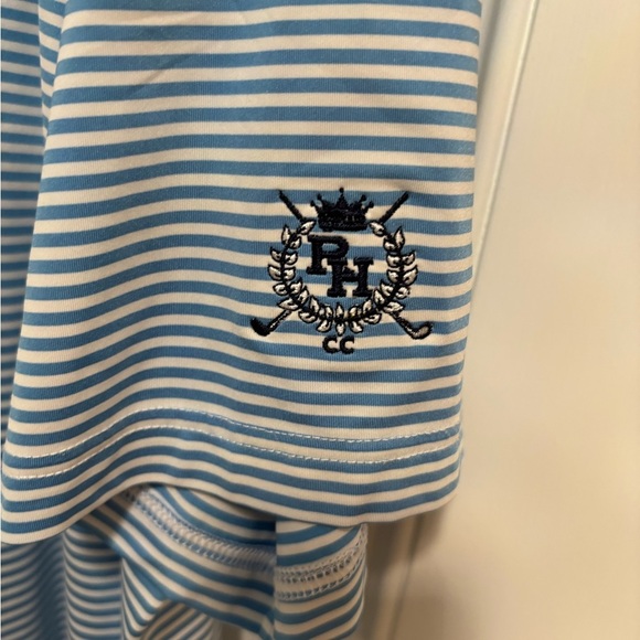 FootJoy Golf Polo Shirt – Light Blue & White Stripe – Size 2XL - Picture 5 of 6